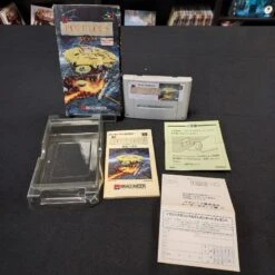 POPULOUS COMPLET MAUVAIS ETAT SUPER FAMICOM -Labyrinthe populous complet mauvais etat super famicom 1