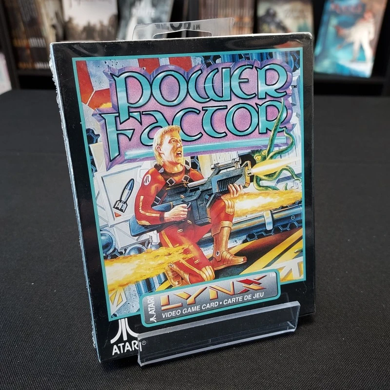 POWER FACTOR NEUF BLISTER ATARI LYNX POWER FACTOR NEUF BLISTER ATARI LYNX -Labyrinthe power factor neuf blister atari