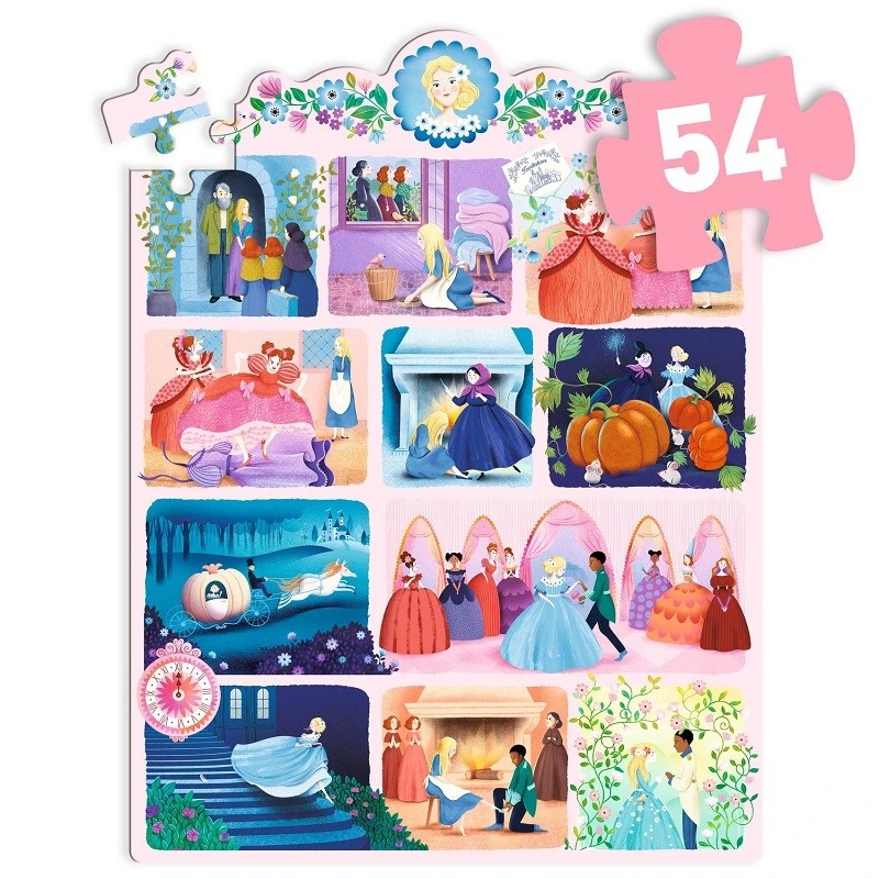 Puzzle Cendrillon - 54 pcs Puzzle Cendrillon - 54 Pcs -Labyrinthe puzzle cendrillon 1