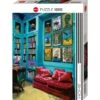 Puzzle Home Room With Red Sofa -Labyrinthe puzzle home room with sofa