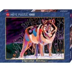 Puzzle Precious Animals - Night Wolf