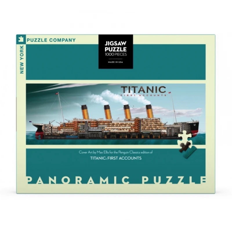Puzzle New York Puzzle Company - Penguin Random House - Titanic First Accounts Puzzle New York Puzzle Company - Penguin Random House - Titanic First Accounts -Labyrinthe puzzle prh titanic first accou