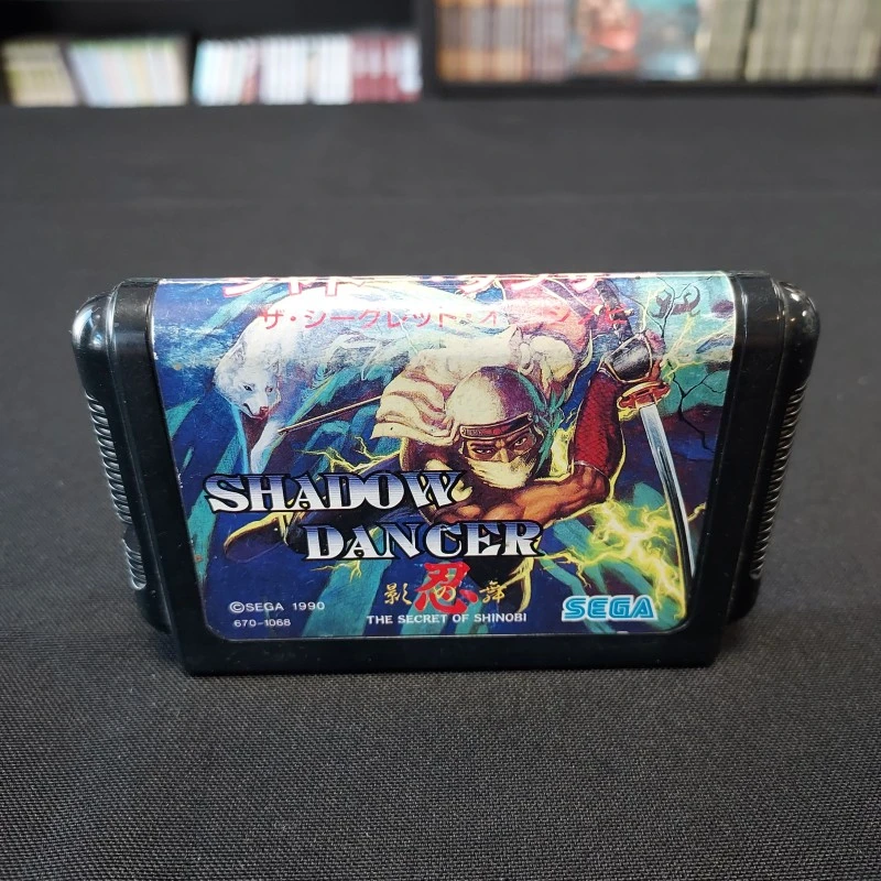 SHADOW DANCER CARTOUCHE SEULE NTSC-JAP MEGA DRIVE SHADOW DANCER CARTOUCHE SEULE NTSC-JAP MEGA DRIVE -Labyrinthe shadow dancer cartouche seule ntsc jap mega drive 1