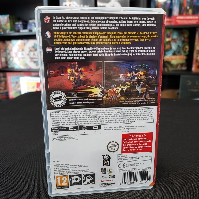 SHAQ FU : A LEGEND REBORN SWITCH SHAQ FU : A LEGEND REBORN SWITCH -Labyrinthe shaq fu a legend reborn switch 2