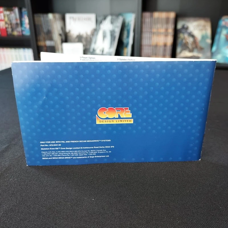 SKELETON KREW COMPLET MEGA DRIVE SKELETON KREW COMPLET MEGA DRIVE -Labyrinthe skeleton krew complet mega drive 13