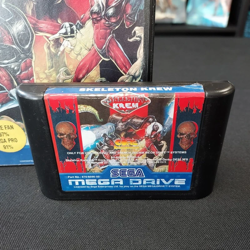 SKELETON KREW COMPLET MEGA DRIVE SKELETON KREW COMPLET MEGA DRIVE -Labyrinthe skeleton krew complet mega drive 8