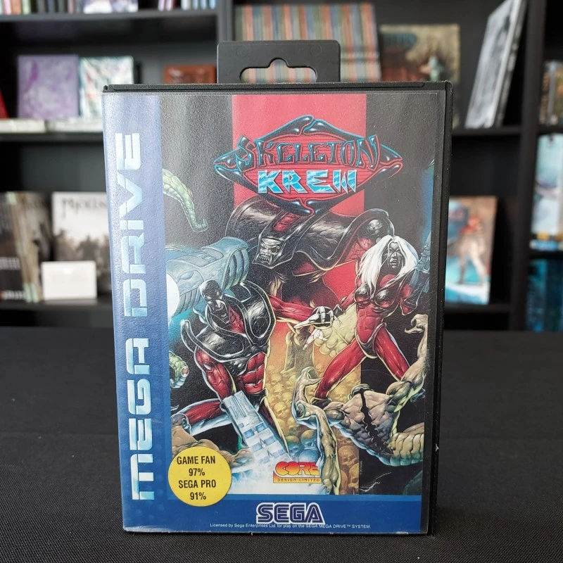 SKELETON KREW COMPLET MEGA DRIVE SKELETON KREW COMPLET MEGA DRIVE -Labyrinthe skeleton krew complet mega drive