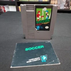 SOCCER CARTOUCHE + NOTICE FRA NINTENDO NES