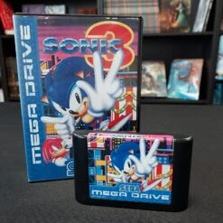 SONIC 3 SANS NOTICE MEGA DRIVE -Labyrinthe sonic 3 sans notice mega drive 1