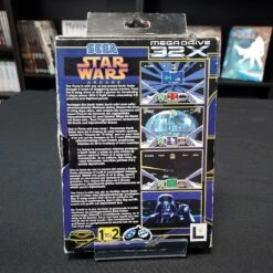 STAR WARS ARCADE COMPLET BOITE ABIMEE SEGA 32X -Labyrinthe star wars arcade complet boite abimee sega 32x 2