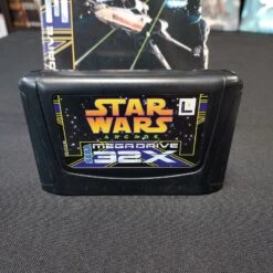 STAR WARS ARCADE COMPLET BOITE ABIMEE SEGA 32X -Labyrinthe star wars arcade complet boite abimee sega 32x 9