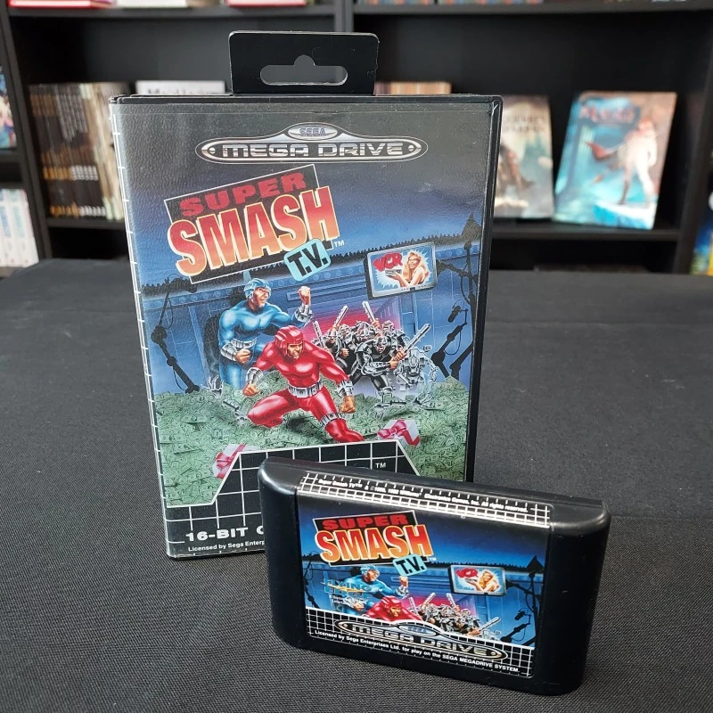 SUPER SMASH TV SANS NOTICE MEGA DRIVE SUPER SMASH TV SANS NOTICE MEGA DRIVE -Labyrinthe super smash tv sans notice mega drive 1