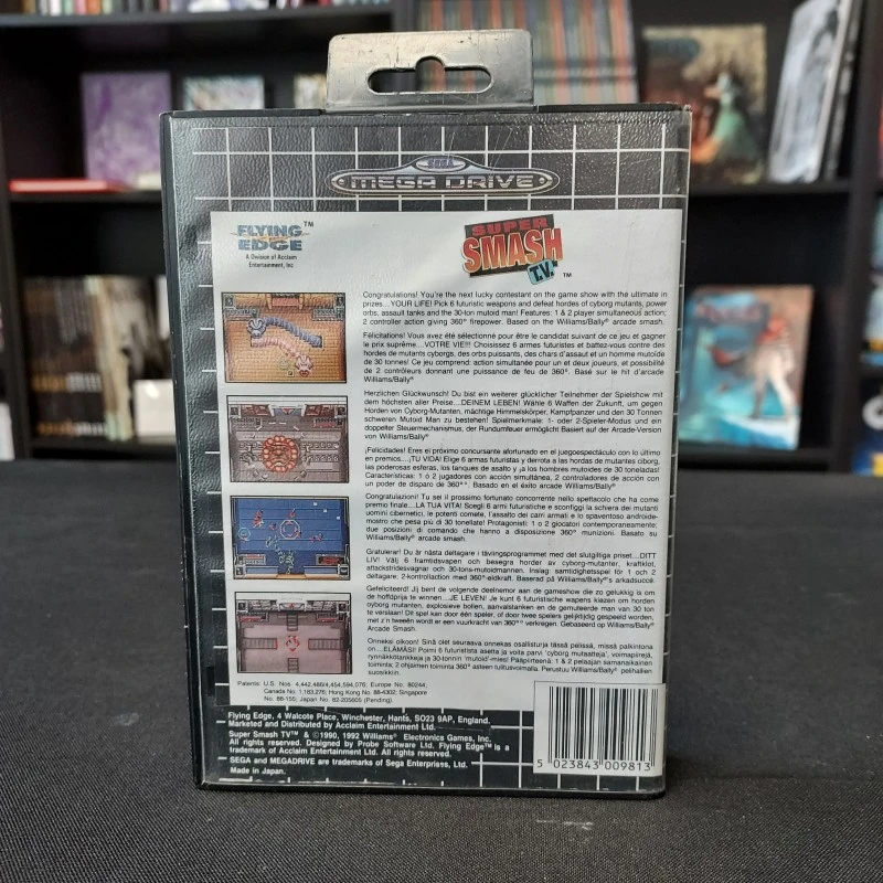 SUPER SMASH TV SANS NOTICE MEGA DRIVE SUPER SMASH TV SANS NOTICE MEGA DRIVE -Labyrinthe super smash tv sans notice mega drive 2