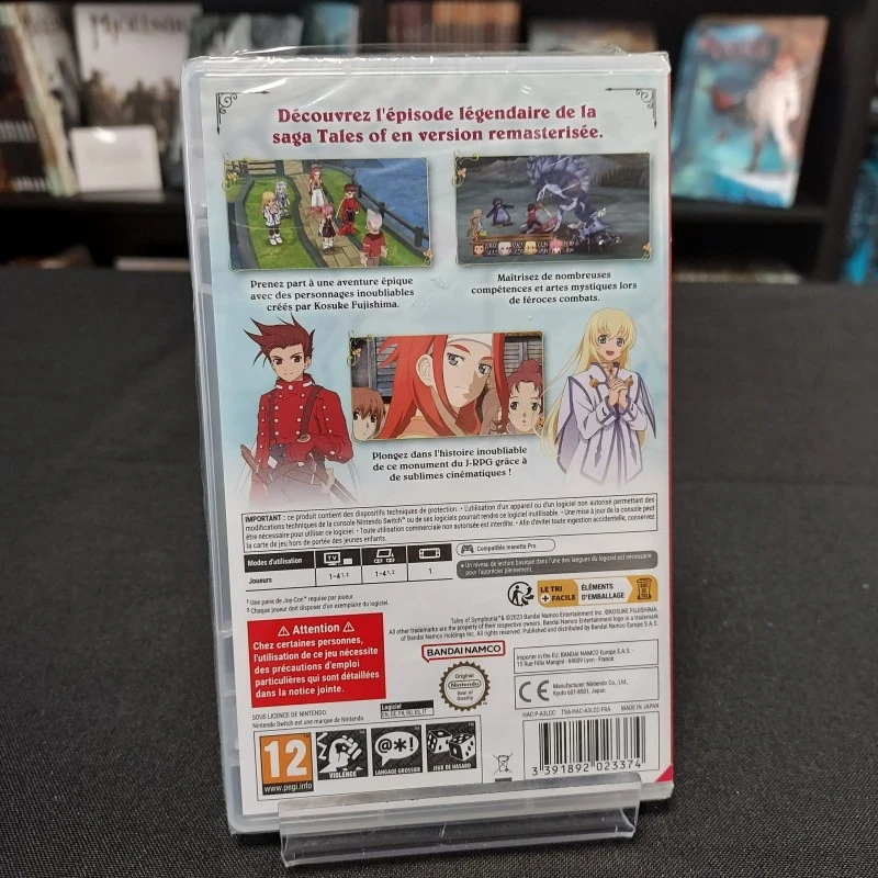 TALES OF SYMPHONIA REMASTERED EDITION DE L ELU BLISTER SWITCH TALES OF SYMPHONIA REMASTERED EDITION DE L ELU BLISTER SWITCH -Labyrinthe tales of symphonia remastered edition de l elu blister switch 1