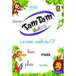 Tam Tam Safari - CP : Mots Outils -Labyrinthe tam tam safari cp mots outils 1