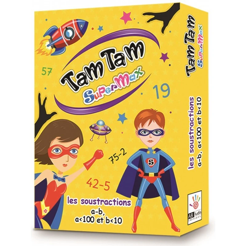 Tam Tam Supermax - Les Soustractions Tam Tam Supermax - Les Soustractions -Labyrinthe tam tam supermax soustractions 1