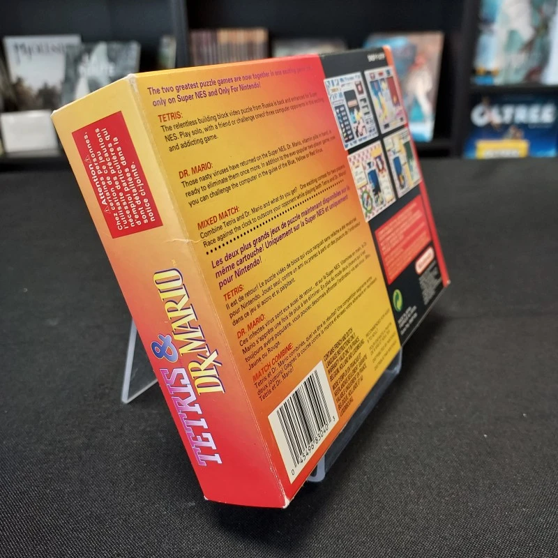 TETRIS & DR. MARIO COMPLET FAH SUPER NINTENDO TETRIS & DR. MARIO COMPLET FAH SUPER NINTENDO -Labyrinthe tetris dr mario complet fah super nintendo 3