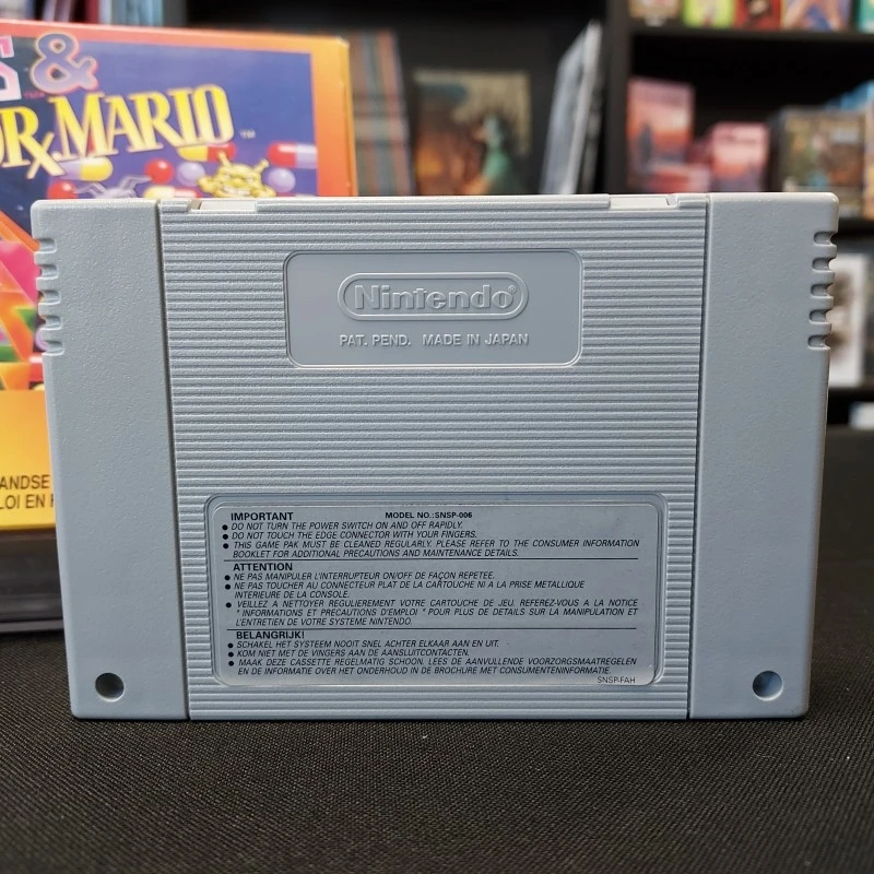 TETRIS & DR. MARIO COMPLET FAH SUPER NINTENDO TETRIS & DR. MARIO COMPLET FAH SUPER NINTENDO -Labyrinthe tetris dr mario complet fah super nintendo 9