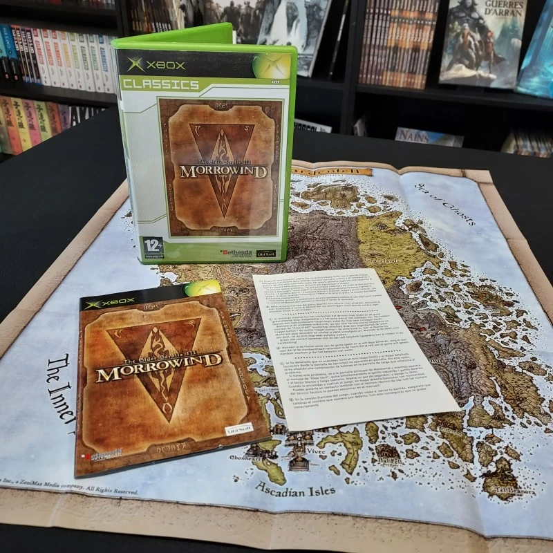 THE ELDER SCROLLS III : MORROWIND COMPLET CARTE NOTICE XBOX CLASSICS THE ELDER SCROLLS III : MORROWIND COMPLET CARTE NOTICE XBOX CLASSICS -Labyrinthe the elder scrolls iii morrowind complet carte notice xbox classics 1