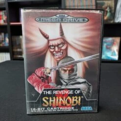 THE REVENGE OF SHINOBI COMPLET JAQUETTE ABIMEE MEGA DRIVE