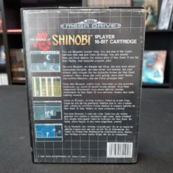 THE REVENGE OF SHINOBI COMPLET JAQUETTE ABIMEE MEGA DRIVE -Labyrinthe the revenge of shinobi complet jaquette abimee mega drive 5