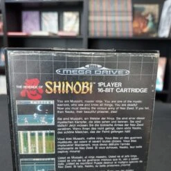 THE REVENGE OF SHINOBI COMPLET JAQUETTE ABIMEE MEGA DRIVE -Labyrinthe the revenge of shinobi complet jaquette abimee mega drive 6