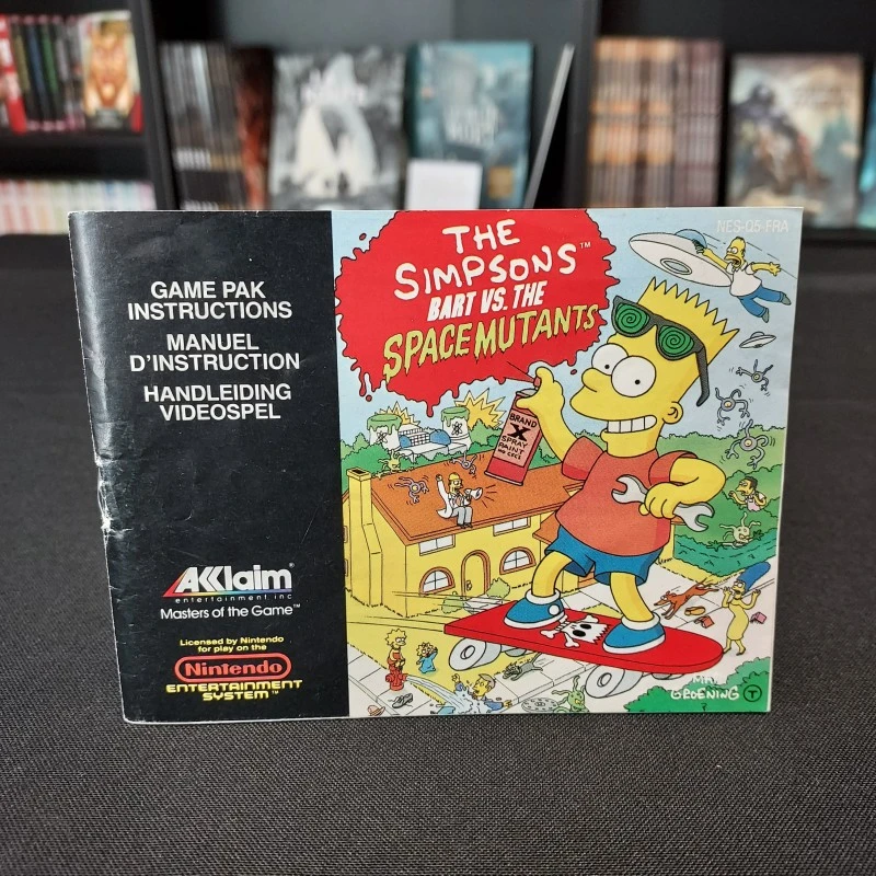 THE SIMPSONS BART VS THE SPACE MUTANTS COMPLET PAL FRA NOTICE ABIMEE + DECHIRURE LANGUETTE NINTENDO NES THE SIMPSONS BART VS THE SPACE MUTANTS COMPLET PAL FRA NOTICE ABIMEE + DECHIRURE LANGUETTE NINTENDO NES -Labyrinthe the simpsons bart vs the space mutants complet pal fra notice abimee dechirure languette nintendo nes 16