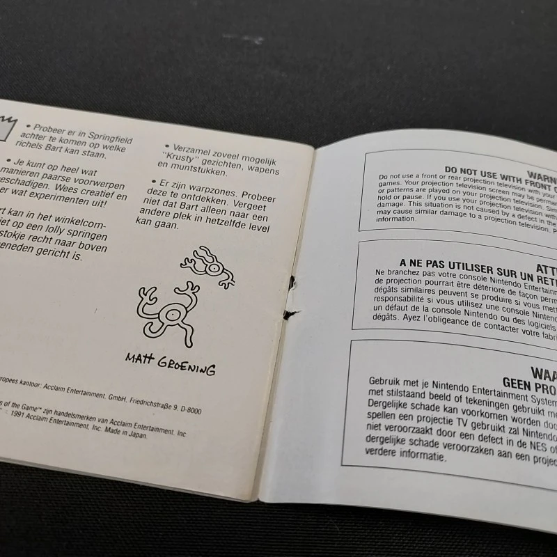 THE SIMPSONS BART VS THE SPACE MUTANTS COMPLET PAL FRA NOTICE ABIMEE + DECHIRURE LANGUETTE NINTENDO NES THE SIMPSONS BART VS THE SPACE MUTANTS COMPLET PAL FRA NOTICE ABIMEE + DECHIRURE LANGUETTE NINTENDO NES -Labyrinthe the simpsons bart vs the space mutants complet pal fra notice abimee dechirure languette nintendo nes 19