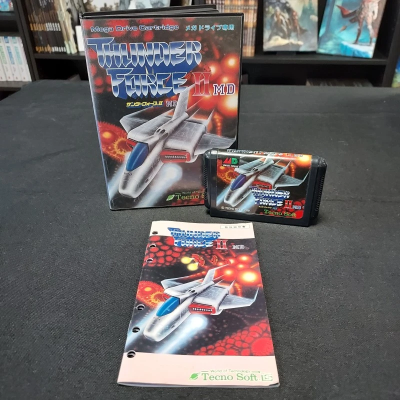 THUNDER FORCE II COMPLET MEGA DRIVE NTSC-JAP THUNDER FORCE II COMPLET MEGA DRIVE NTSC-JAP -Labyrinthe thunder force ii complet mega drive ntsc jap 1
