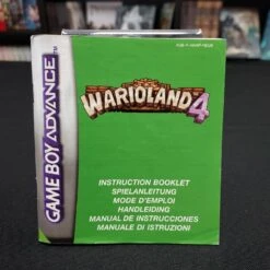 WARIO LAND 4 COMPLET BOITE ABIMEE GAME BOY ADVANCE -Labyrinthe wario land 4 complet boite abimee game boy advance 9