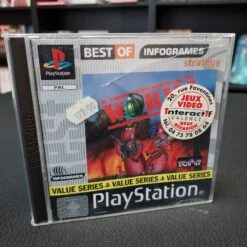 WORMS BEST OF INFOGRAMMES COMPLET PS1 BOITE ABIMEE