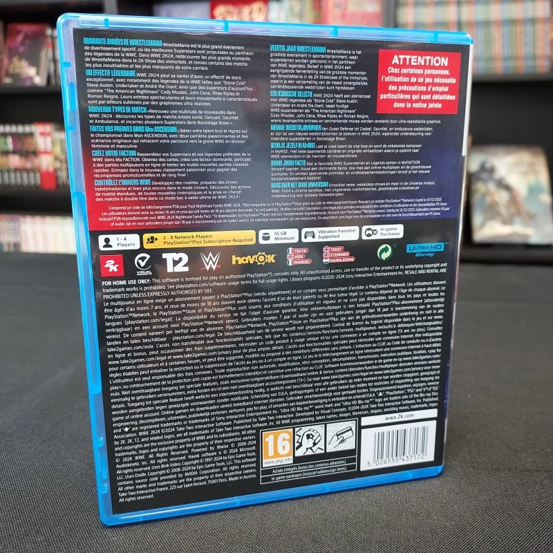 WWE 2K24 PS5 WWE 2K24 PS5 -Labyrinthe wwe 2k24 ps5 1