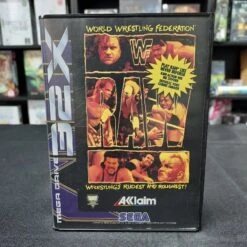 WWF RAW WORLD WRESTLING FEDERATION COMPLET PAL FR SEGA MEGA DRIVE 32X ACCLAIM