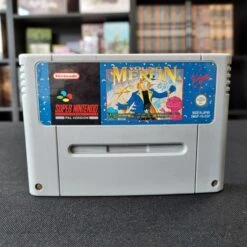 YOUNG MERLIN VERSION ESPAGNOLE CARTOUCHE SEULE SUPER NINTENDO SNES